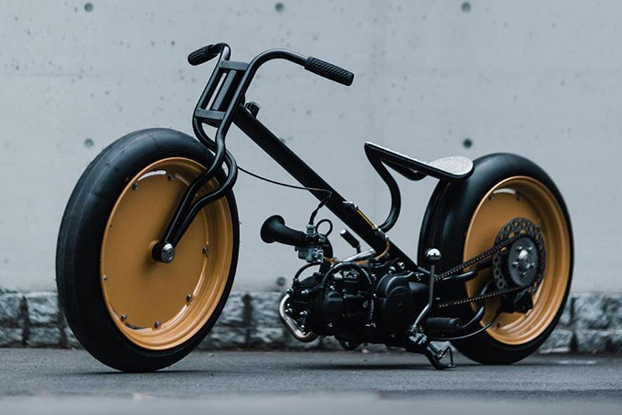 Sym symba 100 от afs custom bikes