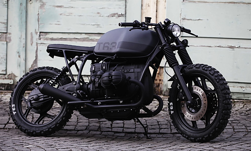 Брутальный мотоцикл angry motors bmw r80 t63 на заказ