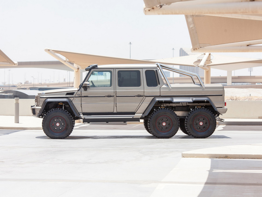 Грузовик mercedes-benz g63 amg 6?6 выставлен на аукцион