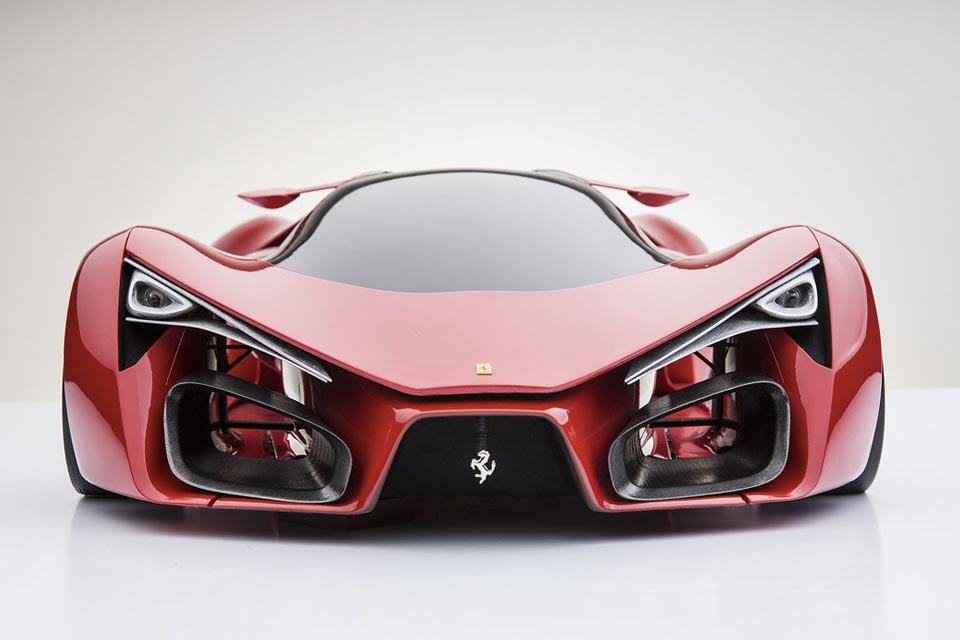 Концепт суперкара ferrari f80