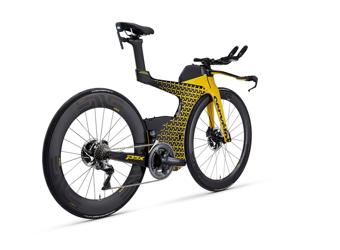 Новый велосипед для триатлона cervelo "px5 lamborghini edition