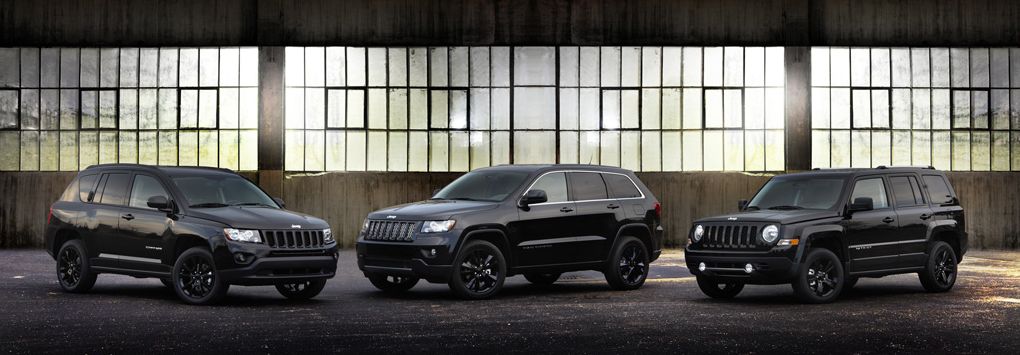 Jeep випускає лімітовану серію Altitude для моделей Grand Cherokee, Compass та Patriot