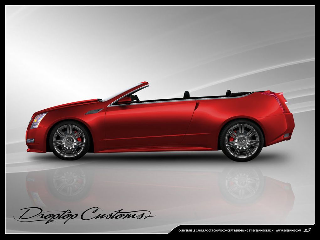 Кабріолет Droptop Cadillac CTS Coupe Convertible