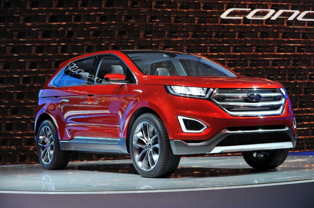 Концепт Ford Edge - прев'ю великого європейського позашляховика