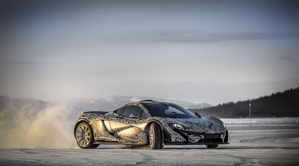 McLaren P1 - дивіться випробування моделі за Полярним колом