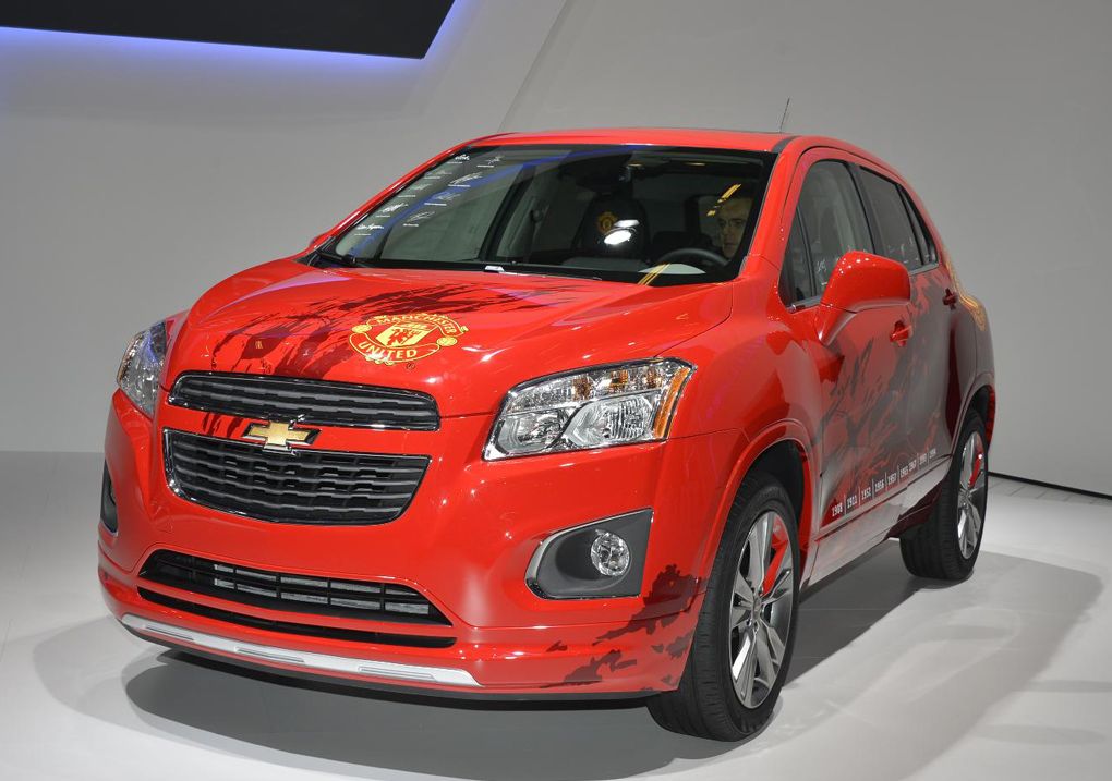 Новий Chevrolet Trax у кольорах Манчестер Юнайтед дебютує в Парижі