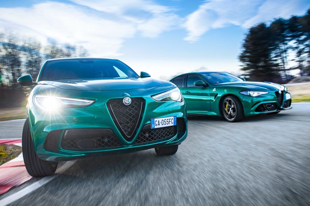 Нові Alfa Romeo Giulia та Stelvio Quadrifoglio