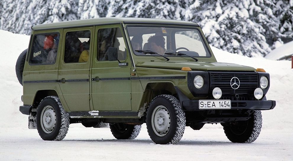 37 років поліпшень: еволюція Mercedes-Benz Geländewagen