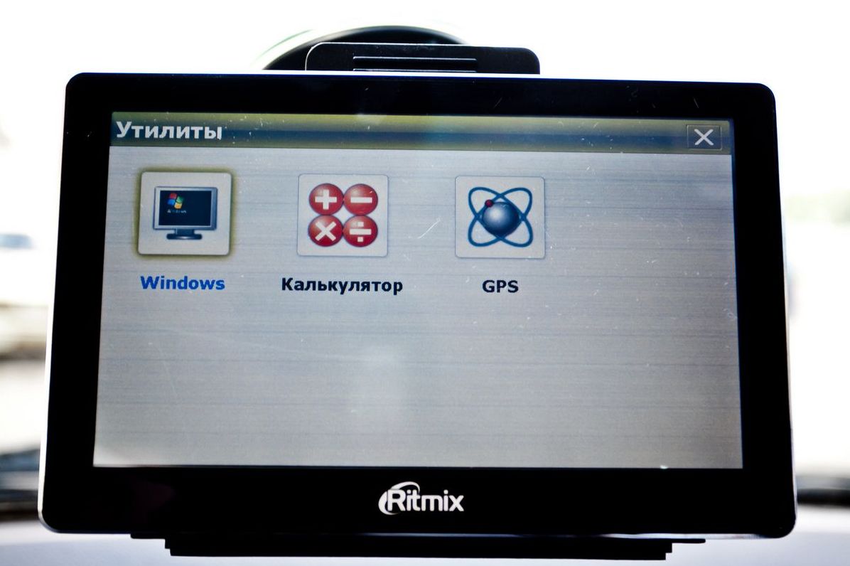 Автонавігатор Ritmix PGP-770: діагональ планшета