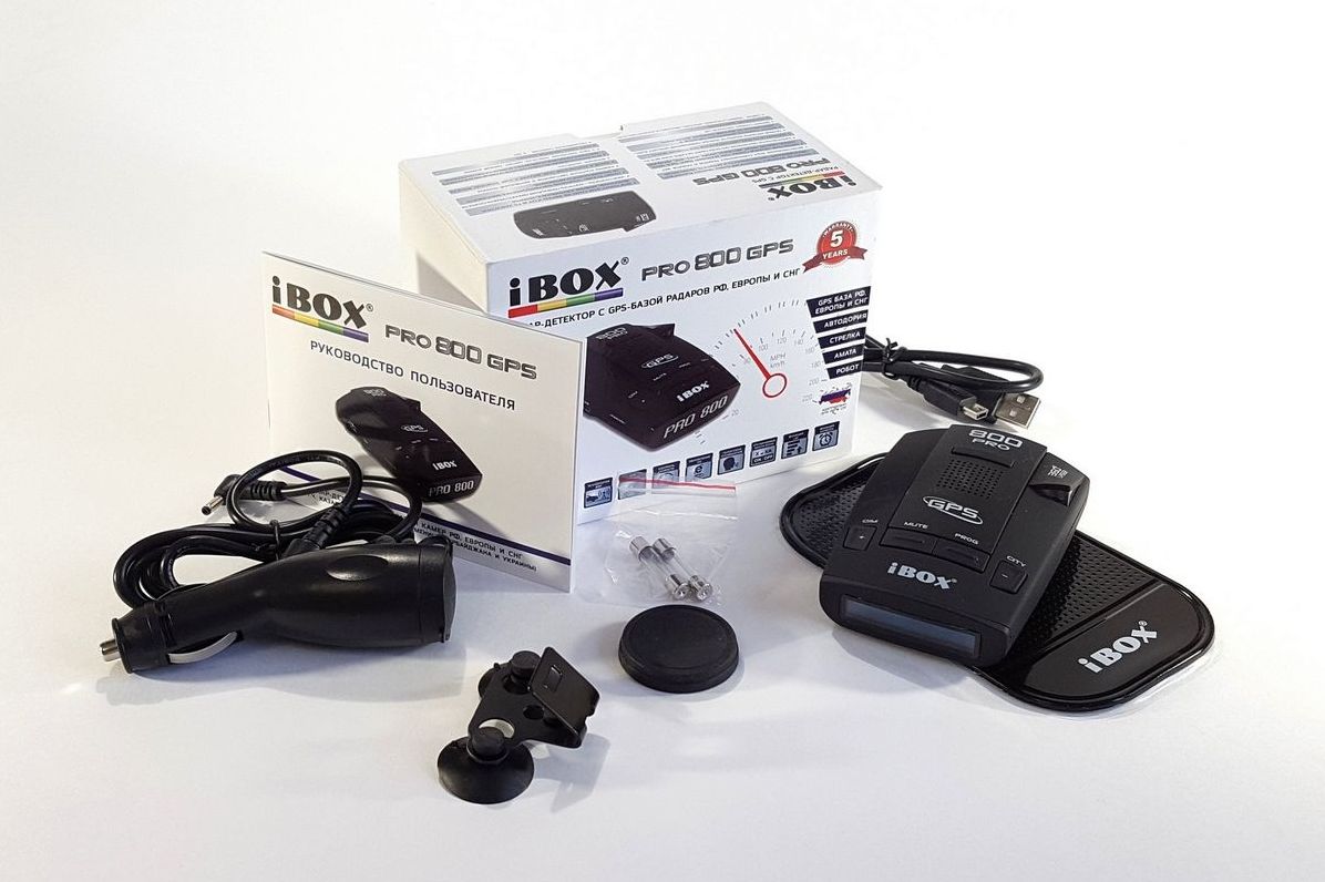 &laquo;Все по-російськи&raquo; - огляд радар-детектора iBOX PRO 800 GPS