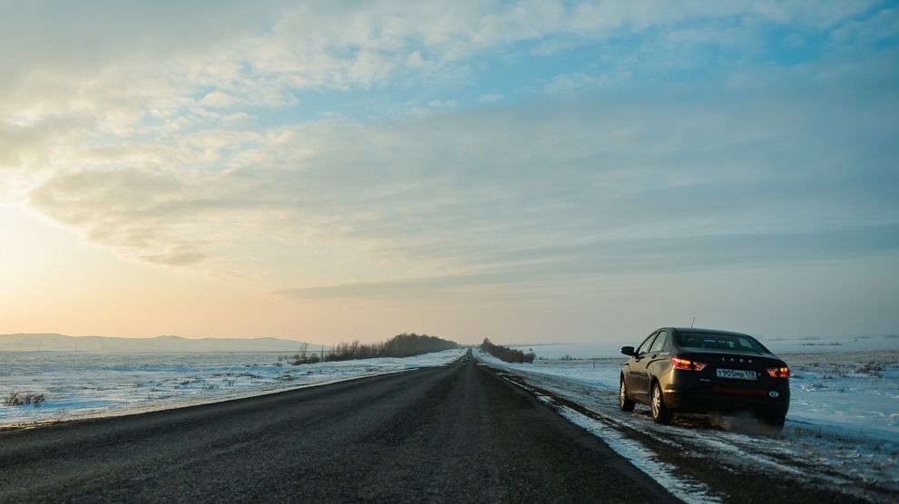 Кліматик Lada Vesta проти морозу: як ми поверталися додому із зимового Казахстану