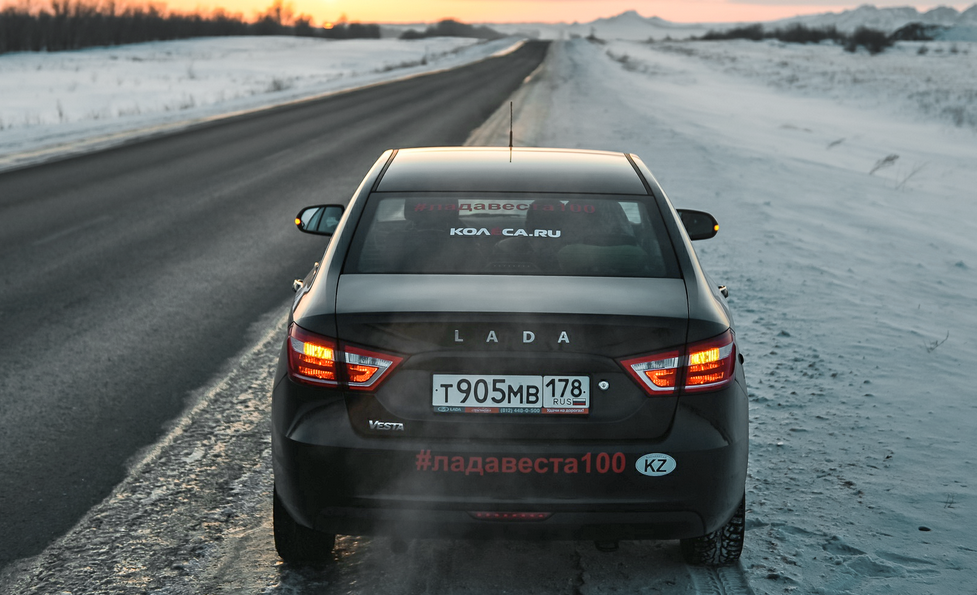 Кліматик Lada Vesta проти морозу: як ми поверталися додому із зимового Казахстану